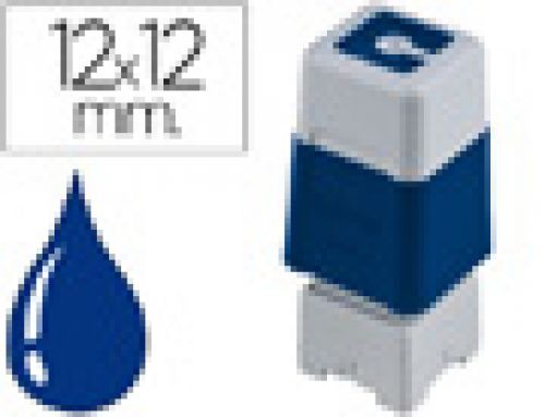 Carimbo automatico brother 12 mm x 12 mm azul , Brother , 28563 , 4977766673006
